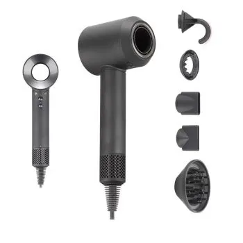 Hárþurrka með 4 loftstútum